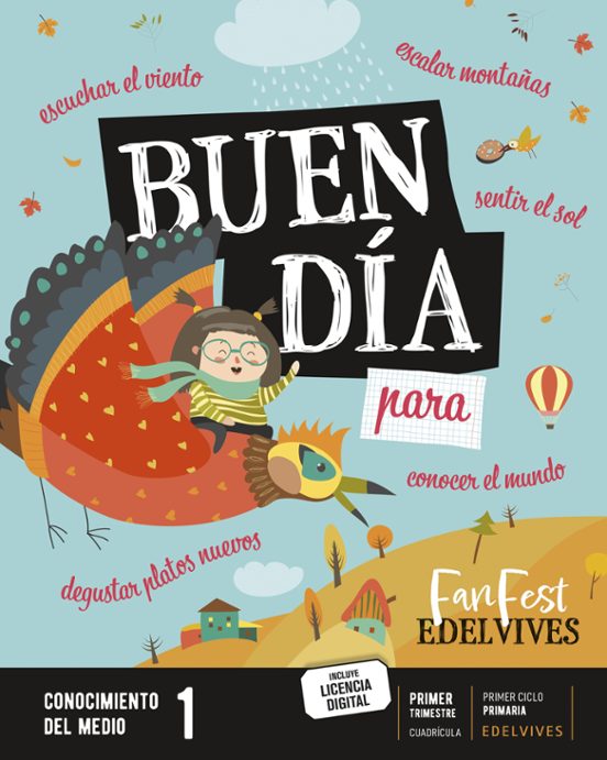 Conocimiento del Medio 1º Primaria Cuadrícula Proyecto Fanfest