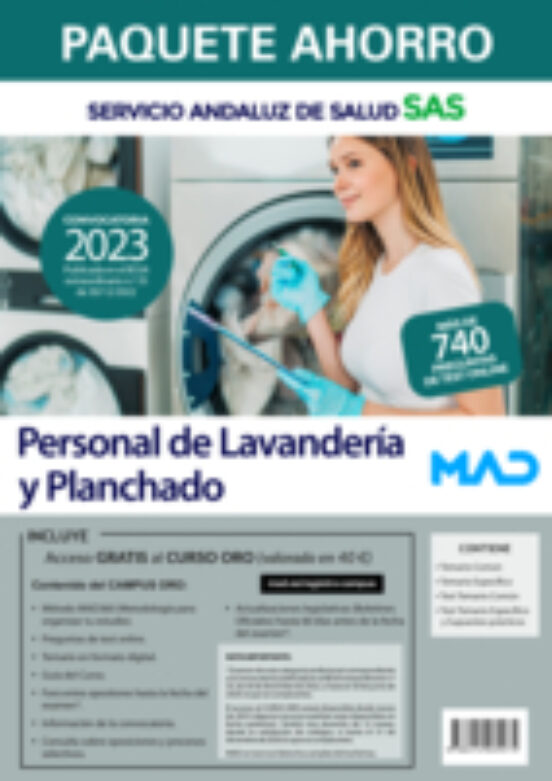 Paquete Ahorro Personal De Lavandería Y Planchado: Servicio Andaluz De
