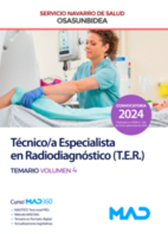 Técnico/a Especialista En Radiodiagnóstico . Temario Volumen 4