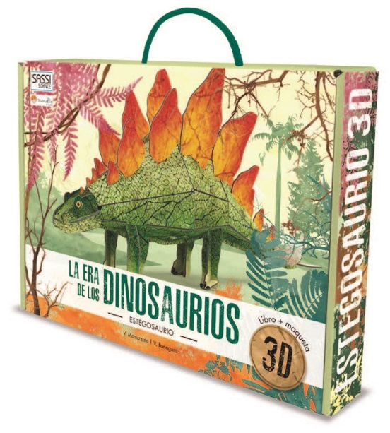 La Era de los Dinosaurios. Estegosaurio: Libro + Maqueta