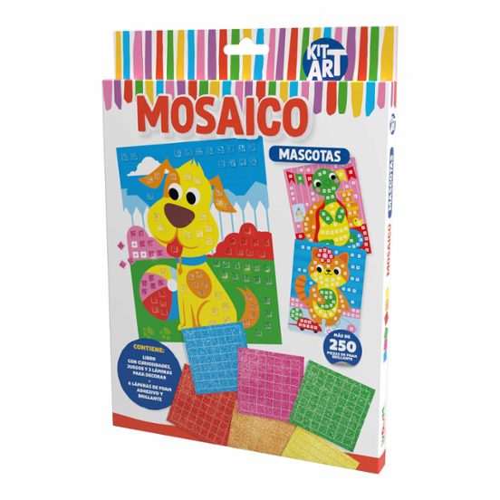 Kit Art Mosaico Mascotas