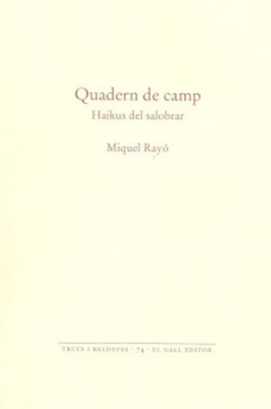 Quadern De Camp