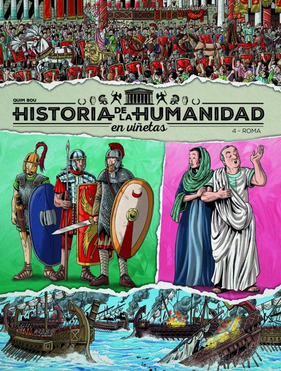 Historia De La Humanidad En Viñetas. Vol. 4: Roma