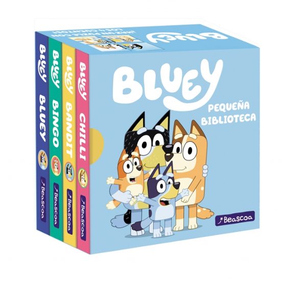Bluey. Libro Juguete – Pequeña Biblioteca