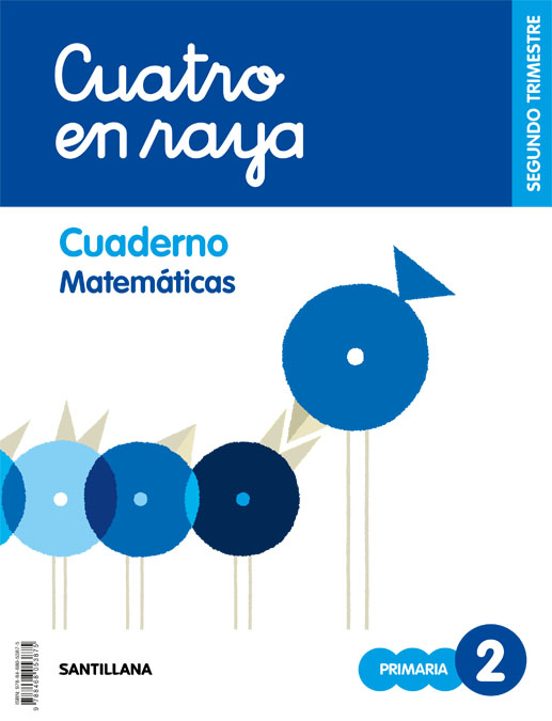 Matematicas Serie Cuatro En Raya 2º Educacion Primaria Cuaderno 2 Ed 2