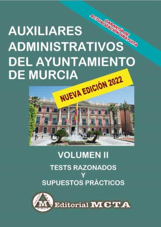 Auxiliares Administrativos Del Ayuntamiento De Murcia Volumen Ii