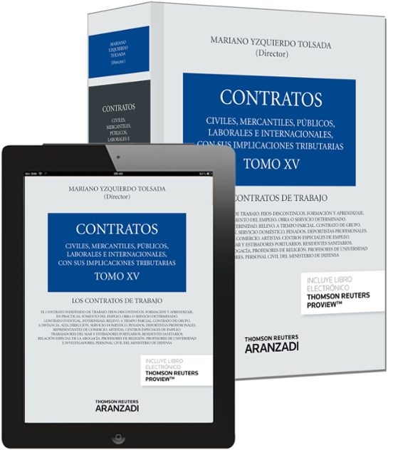 Contratos Tomo XV. Los Contratos de Trabajo