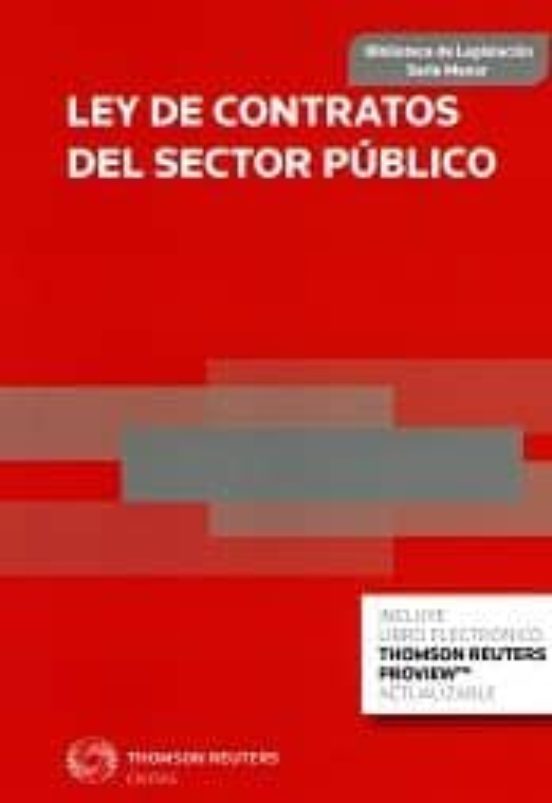 Civitas: Ley De Contratos Del Sector Público