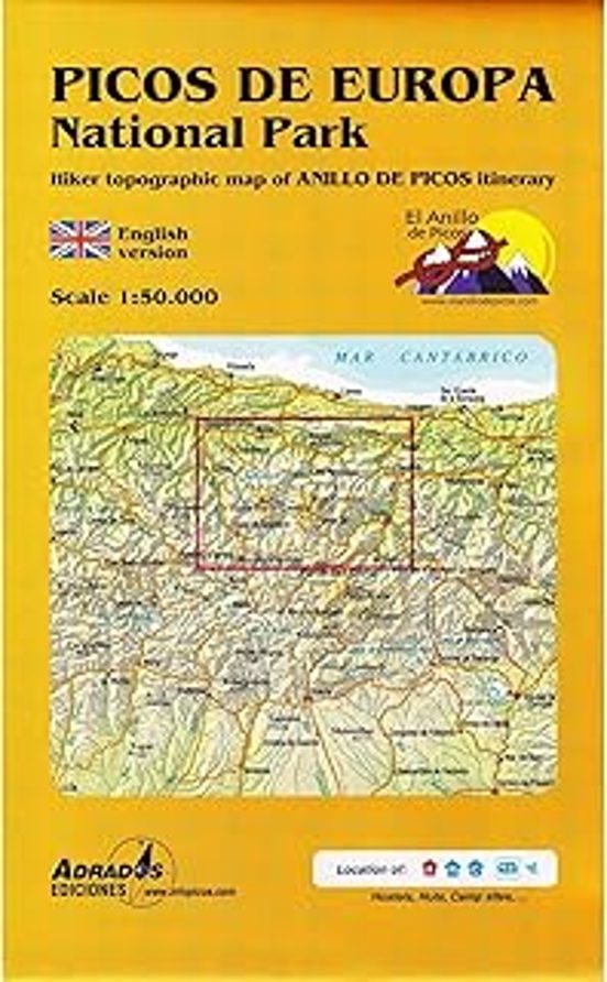 Picos De Europa 1:50.000