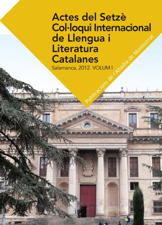 Actes Del Setze Col·loqui Internacional De Llengua I Litaratura Catala