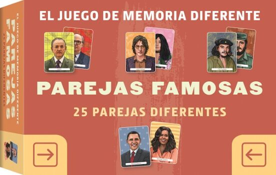 Juego De Memoria. Diferente Parejas Famosas