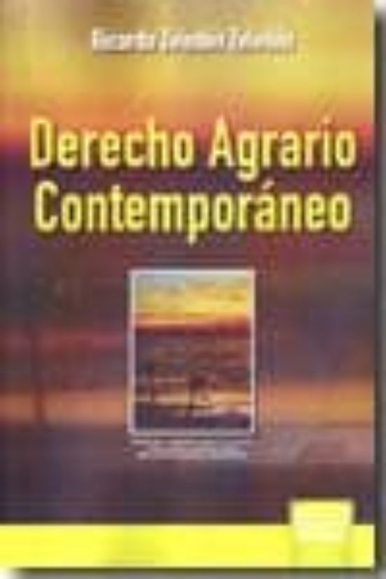 Derecho Agrario Contemporaneo