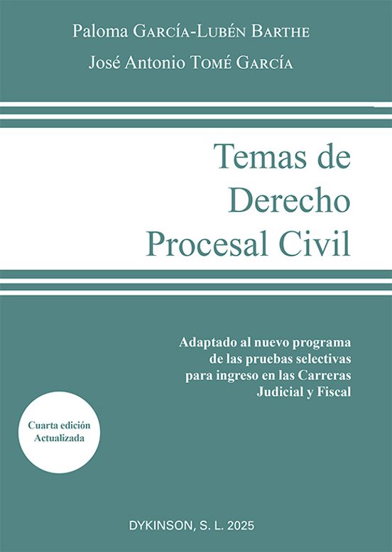 Temas De Derecho Procesal Civil