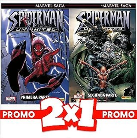 Marvel Saga Spiderman Unlimited 2x1