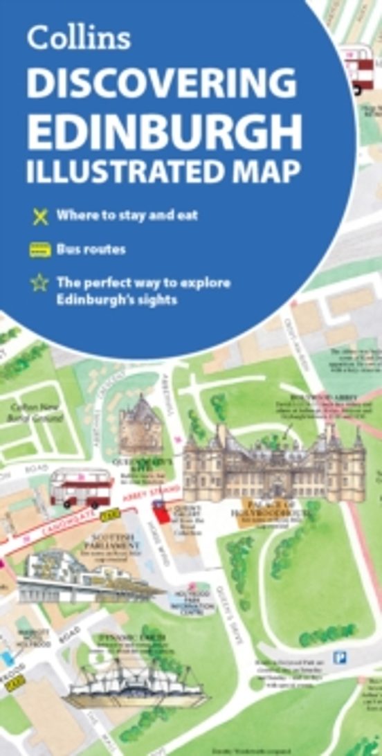 Discovering Edinburgh Illustrated Map