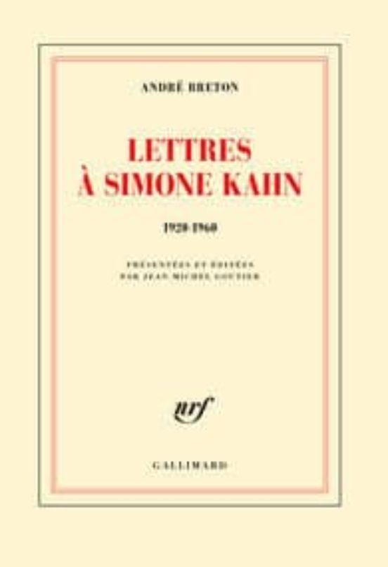Lettres A Simone Kahn