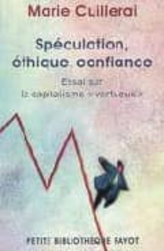 Finance Ethique Et Confiance