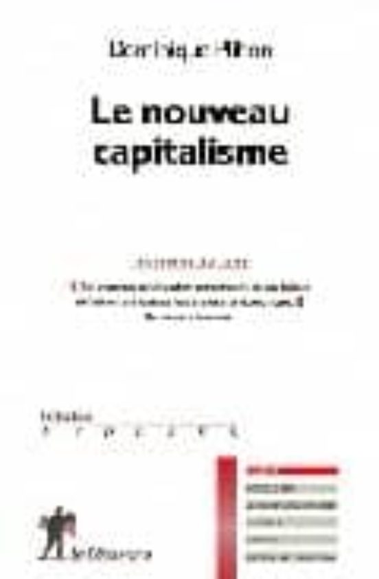 Le Nouveau Capitalisme