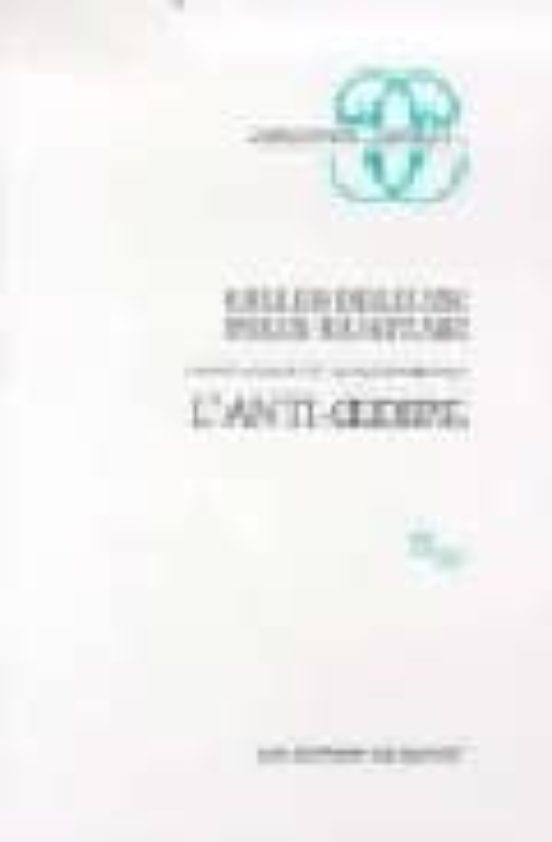 L Anti-oedipe: Capitalisme Et Schizophrenie