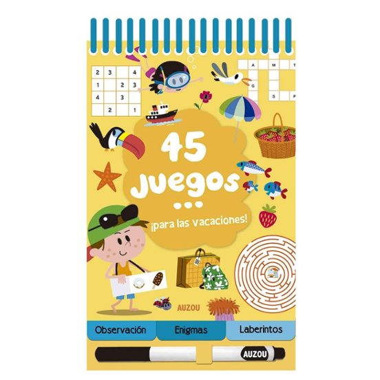 45 Juegos ¡para Las Vacaciones!