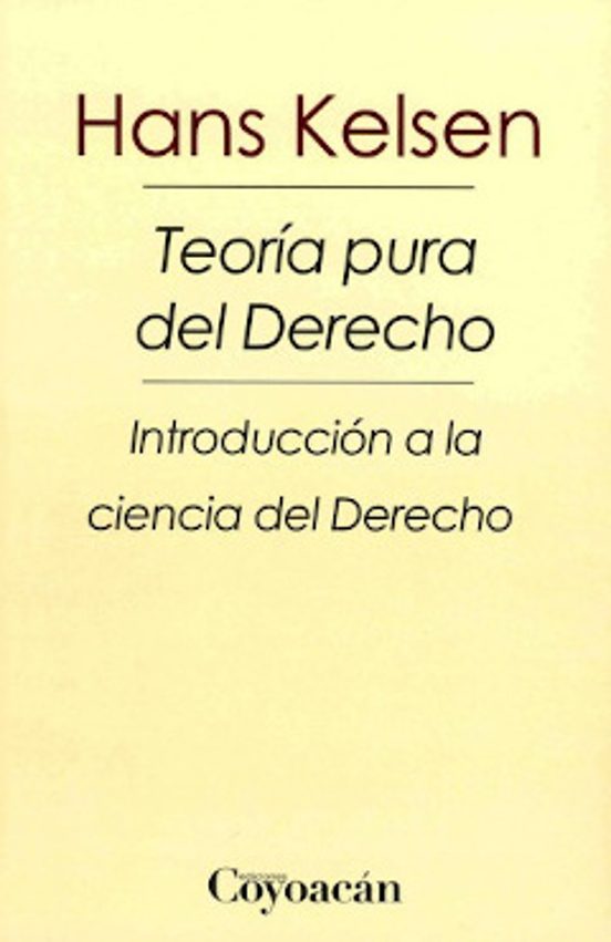 Teoria Pura Del Derecho Introducción A La Ciencia De L De