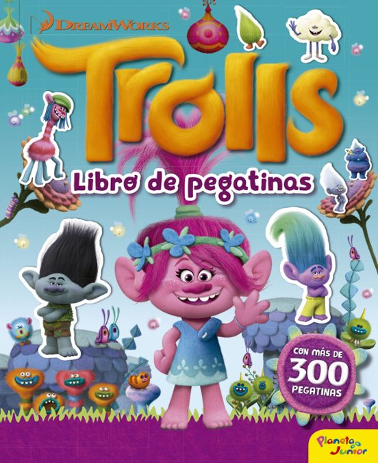 Trolls. Libro De Pegatinas