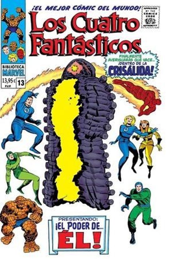 Biblioteca Marvel Los 4 Fantasticos 13 Bm 73