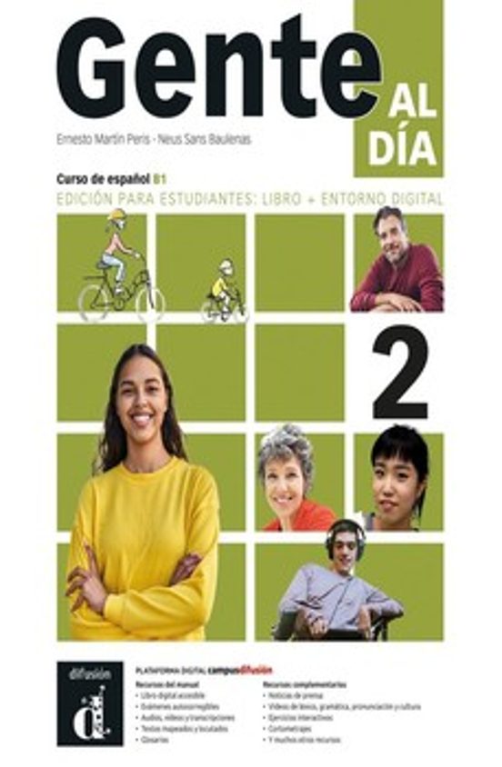GENTE AL DÍA 2 - Edición para estudiantes: Libro+entorno digital: curso de español