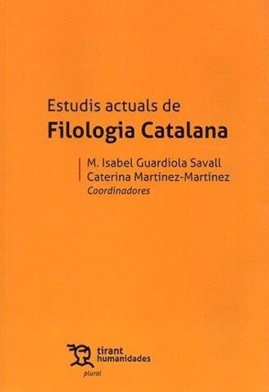 Estudis Actuals De Filologia Catalana
