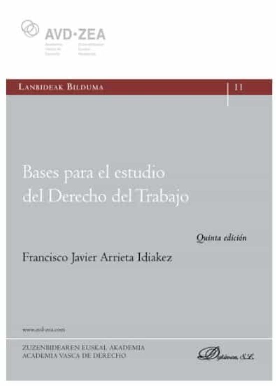 Bases Para El Estudio Del Derecho Del Trabajo