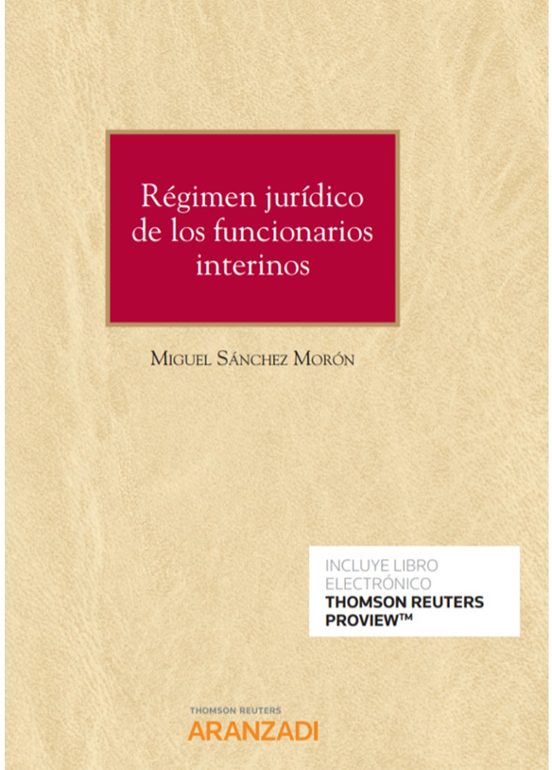 Régimen Jurídico De Los Funcionarios Interinos
