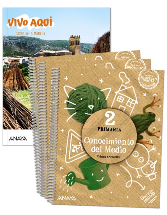 Conocimiento del Medio 2º Educacion Primaria Operación Mundo Castilla