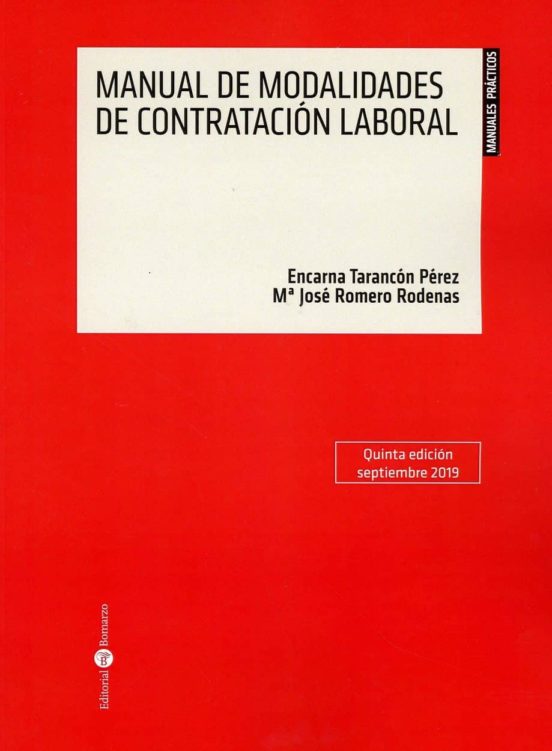 Manual De Modalidades De Contratación Laboral