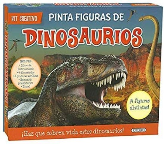 Pinta Figuras de Dinosaurios