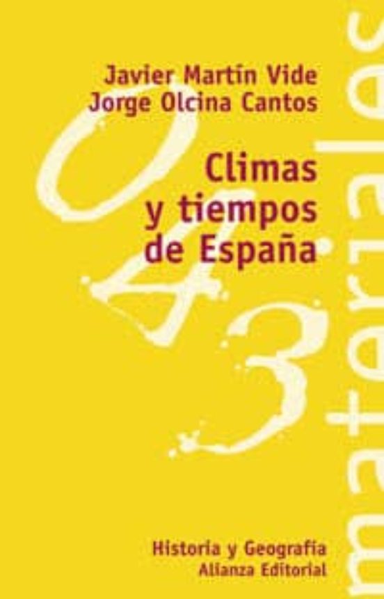 Climas Y Tiempos De España