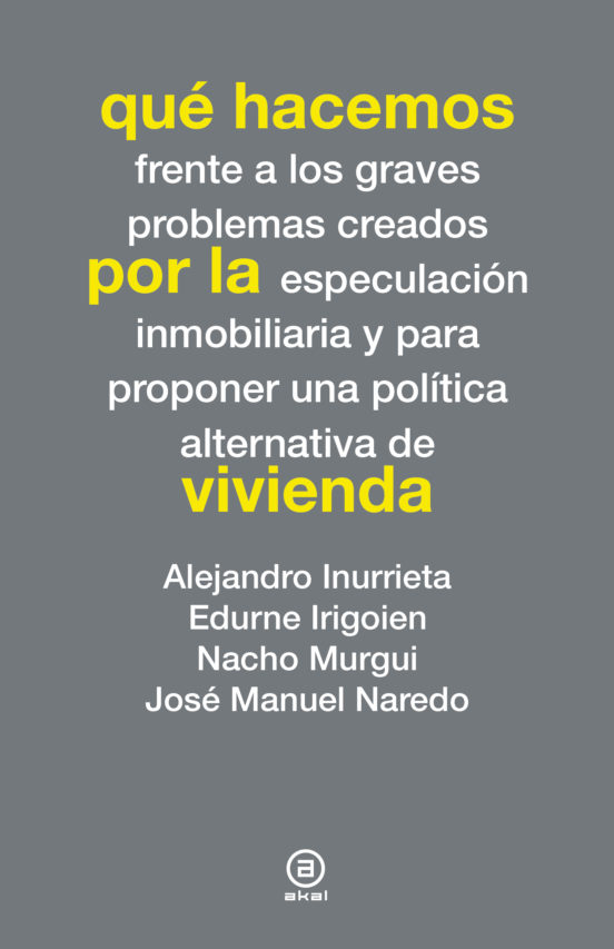 Qué Hacemos Por La Vivienda