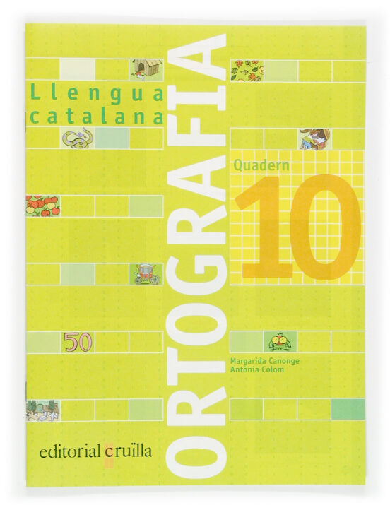 Quadern Ortografia Catalana Nº 10