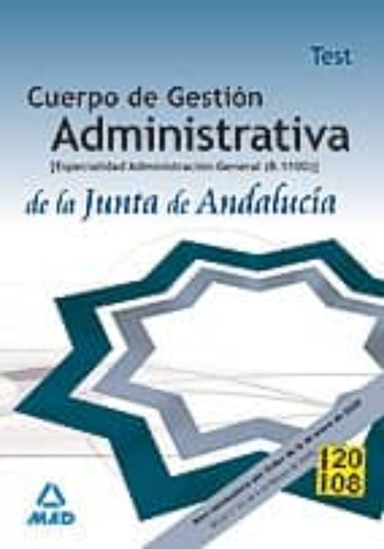 Cuerpo De Gestion Andministrativa De La Junta De Andalucia Especi Alid