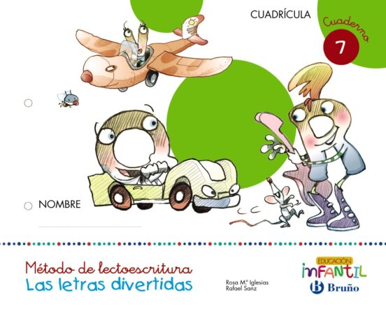 Las Letras Divertidas Educacion Infantil 5 Años Cuadrícula Cuaderno 7