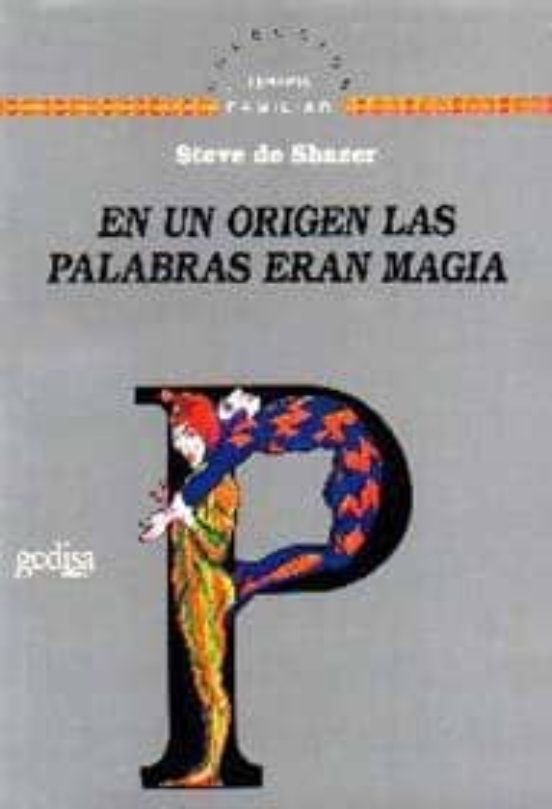 En Un Origen Las Palabras Eran Magia