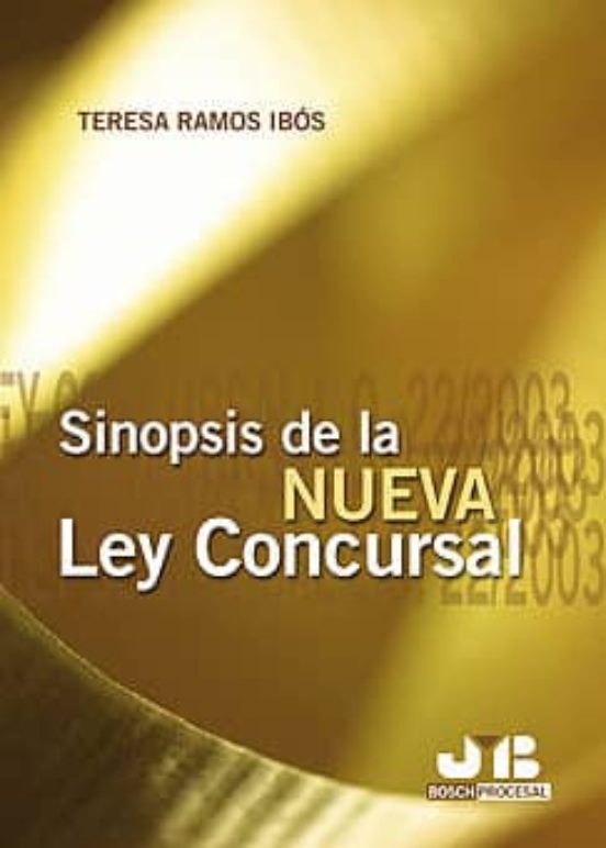 Sinopsis De La Nueva Ley Concursal