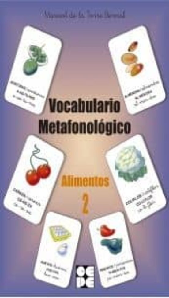 Vocabulario Metafonológico - Alimentos 2