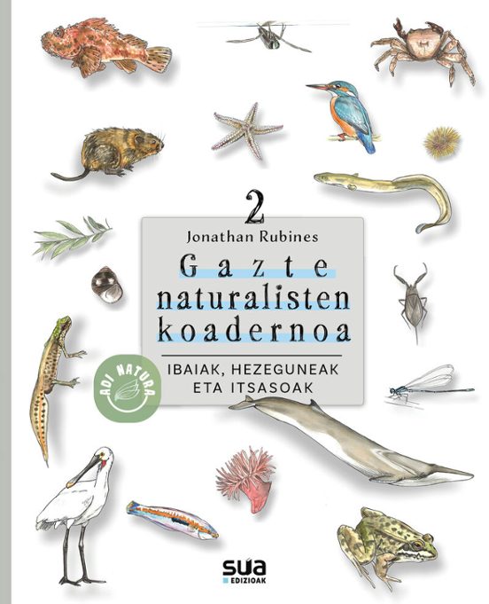 Gazte Naturalisten Koadernoa 2: Ibaiak Hezeguneak Eta Itsasoak