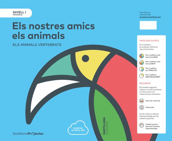 Nostres Amics Animals 1º Educacion Primaria Nivel I Valencia Ed 2017