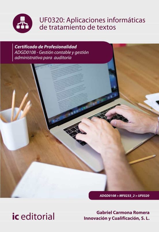 Adgd0108 Aplicaciones Informáticas De Tratamiento De Textos