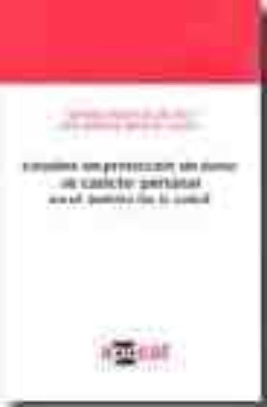 Estudios De Proteccion De Datos De Caracter Personal En El Ambito De L