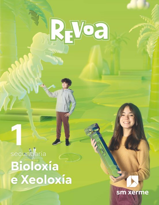 Bioloxía e Xeoloxía 1º ESO Proxecto Revuela Galicia Ed 2022