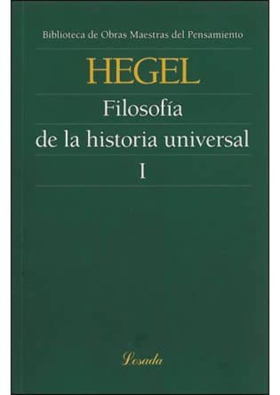 Filosofia de la Historia i