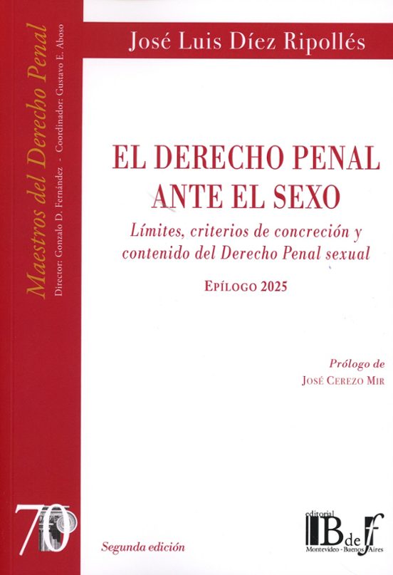 El Derecho Penal Ante El Sexo