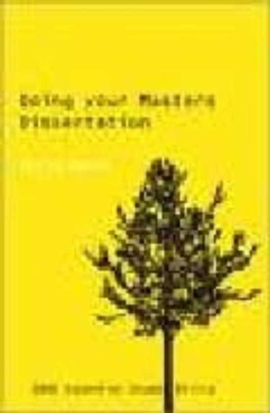 Doing Your Master Dissertation